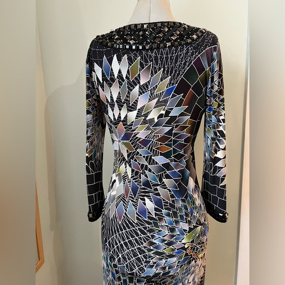 Matthew Williamson Silk Embellished dress - FW 2009 Ready-to-wear Sz.4 - Picture 3 of 9